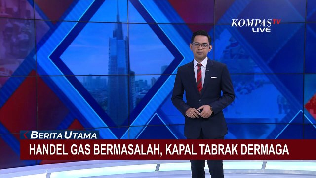 Handel Gas Bermasalah, Kapal Tabrak Dermaga Ternate