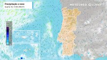 Quinta e sexta-feira choverá nestas regiões de Portugal