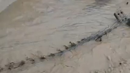 Lluvias en Albarracín (Teruel) este miércoles