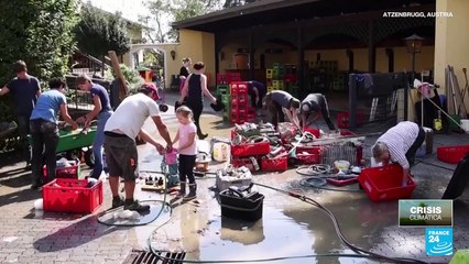 Inundaciones en Europa central y oriental por tormenta Boris