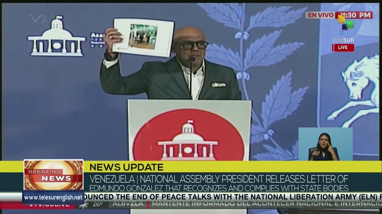 “We thank Edmundo for recognizing the will of the popular powers of Venezuela"