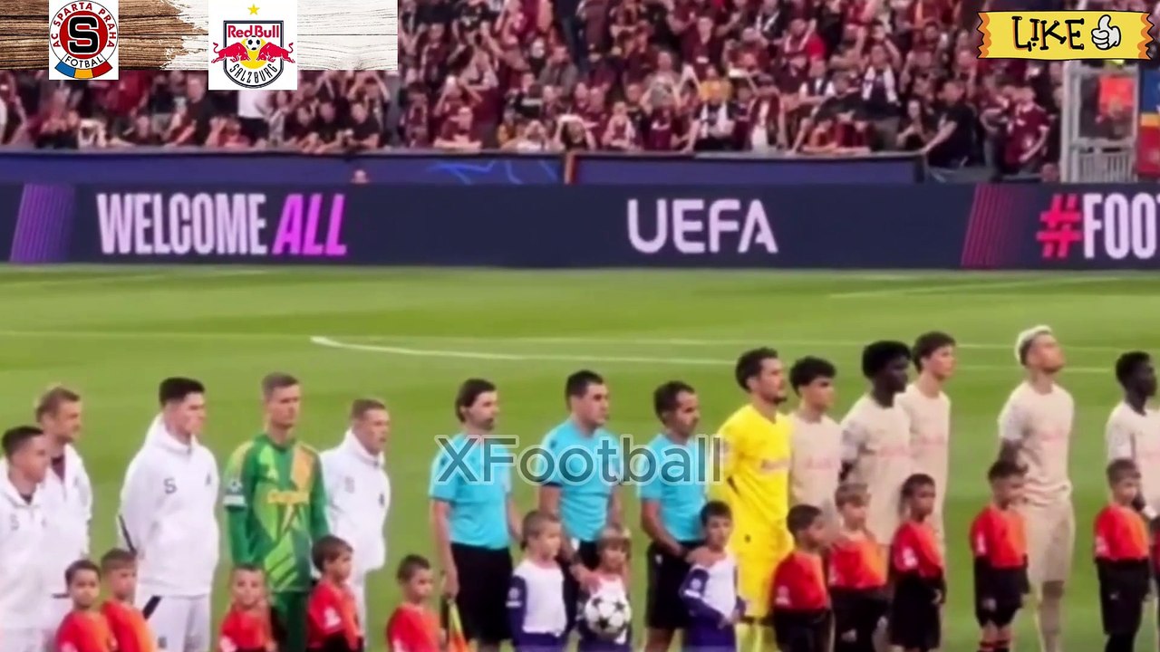 parta Praha vs RB Salzburg 3-0 Highlights⚪ UEFA Champions League 24/25