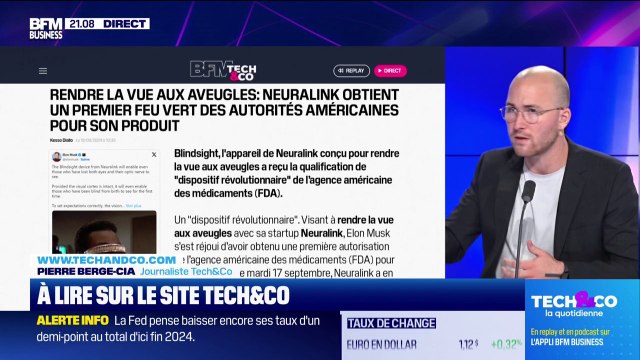 Rendre la vue aux aveugles: Neuralink obtient un premier feu vert des autorités pour son produit