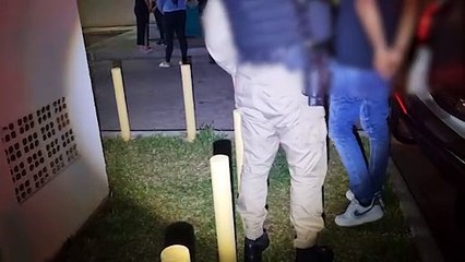 Grande quantidade de maconha e cinco detidos na rodoviária são entregues na delegacia