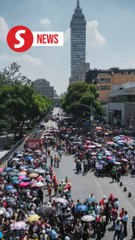 Mexico marks anniversary of deadly quakes with drill