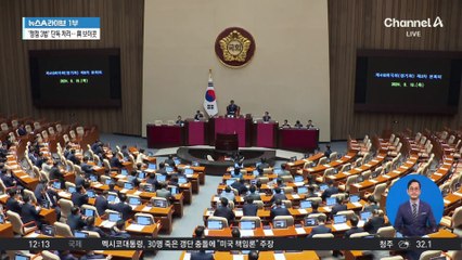野 ‘쟁점 3법’ 단독 처리…與 본회의 보이콧