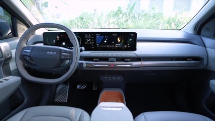 Kia EV3 Baseline Interior Design in Shale Grey