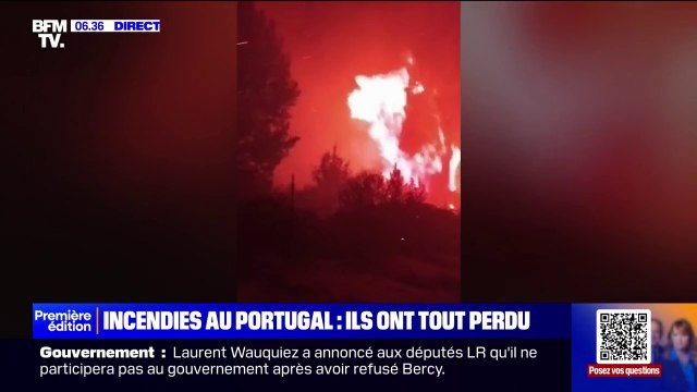 Rester en vie était plus important que de sauver le garage : ce garagiste a tout perdu à cause des incendies au Portugal