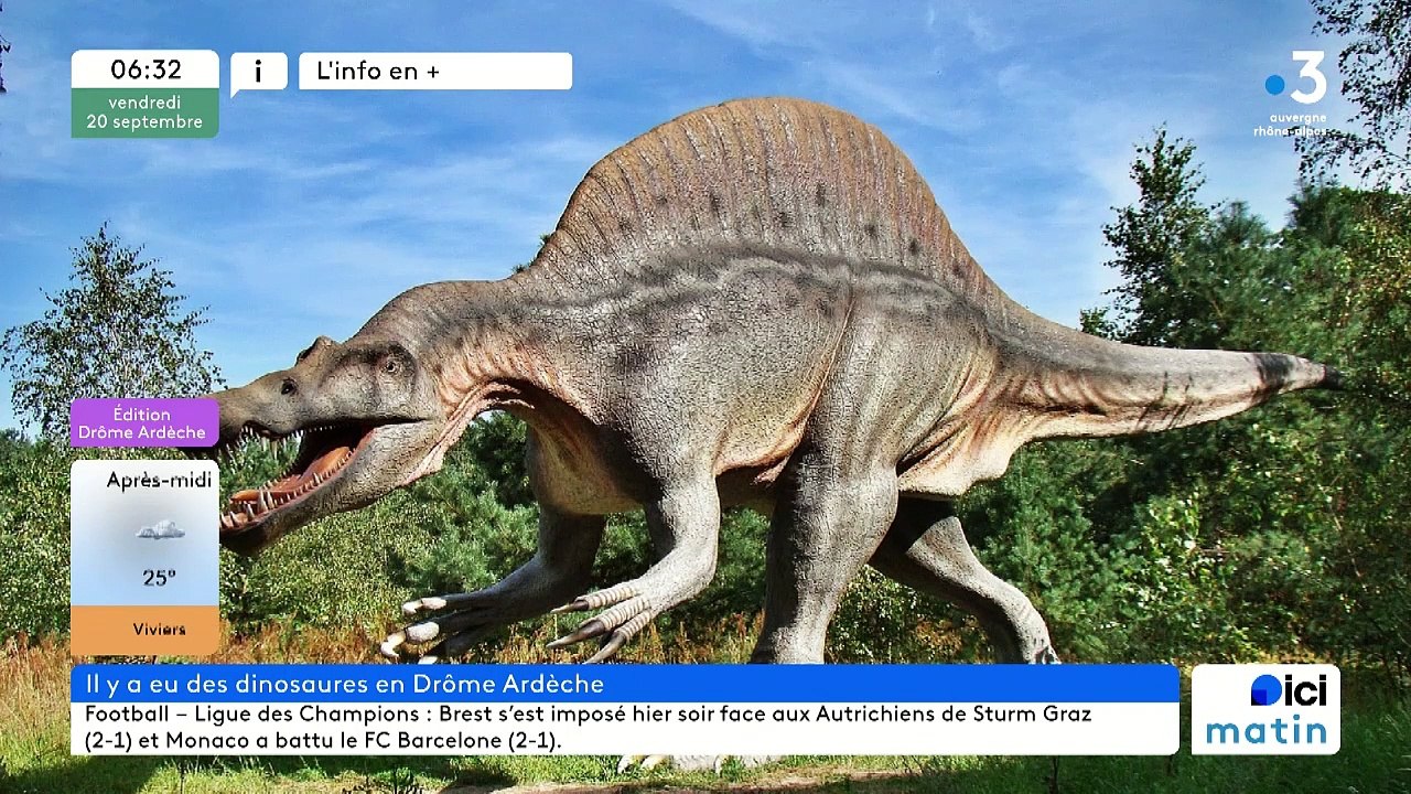 L'info en plus : la Drôme Ardèche au temps des dinosaures