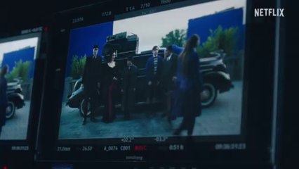 Mercredi – teaser (VOST) sur les coulisses de la saison 2