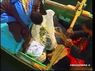 The walking trade on the Nile river. Year 1999