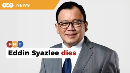 Ex-deputy minister, Kuala Pilah MP Eddin Syazlee dies, aged 50