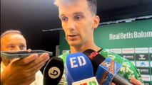 Diego Llorente valora el triunfo del Real Betis