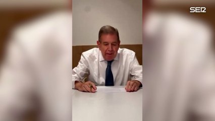 González denuncia coacciones para reconocer el triunfo de Maduro a cambio de salir de Venezuela