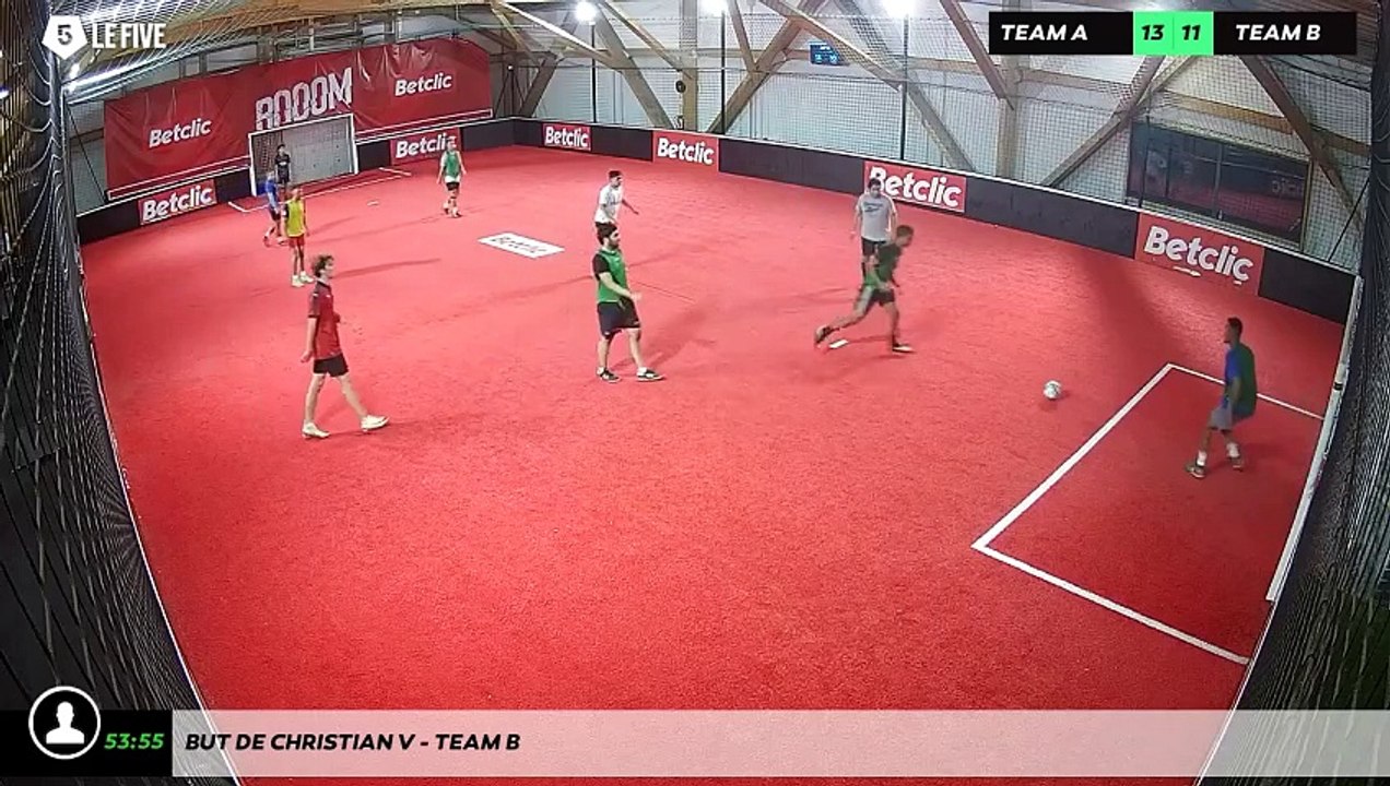 But de Christian V - Team B