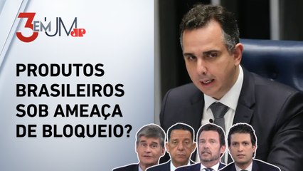 Pacheco pede ajuda do governo para evitar sanções da UE; Piperno, Ghani, Segré e Trindade comentam