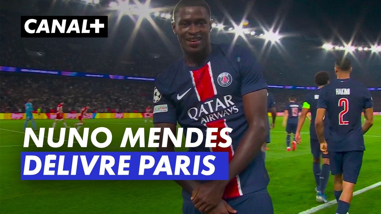 Nuno Mendes délivre Paris - Ligue des Champions 2024-25 (J1) - Vidéo ...