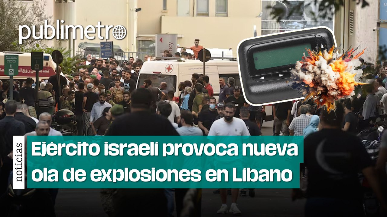 Ejército israelí explota beepers y walkie-talkies de Hezbollah