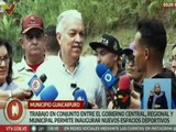 Gobernación de Miranda entrega rehabilitado espacios deportivos en el municipio Guaicaipuro