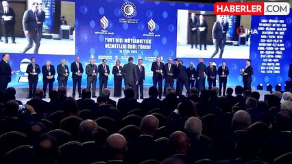 Cumhurbaşkanı Erdoğan, Yurtdışı Müteahhitlik Hizmetleri Başarı Ödülleri Töreni'nde Konuştu