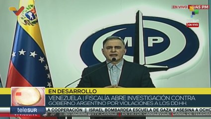 Tarek William Saab: La justicia de Argentina se lava las manos