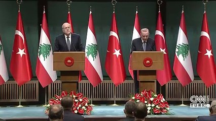 Cumhurbaşkanı Erdoğan, Lübnan Başbakanı Mikati ile görüştü