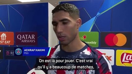 Hakimi sur le calendrier chargé : “C’est fait pour les supporters, j’espère qu’ils sont contents”