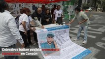 Colectivos hallan posible crematorio clandestino en Cancún