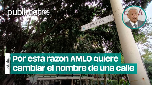 Por esta razón AMLO quiere cambiar el nombre de una calle en Polanco a Carlos Salinas de Gortari