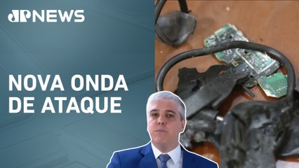 Скачать видео: Explosões de walkie-talkies deixam 20 mortos no Líbano; Marcelo Favalli analisa