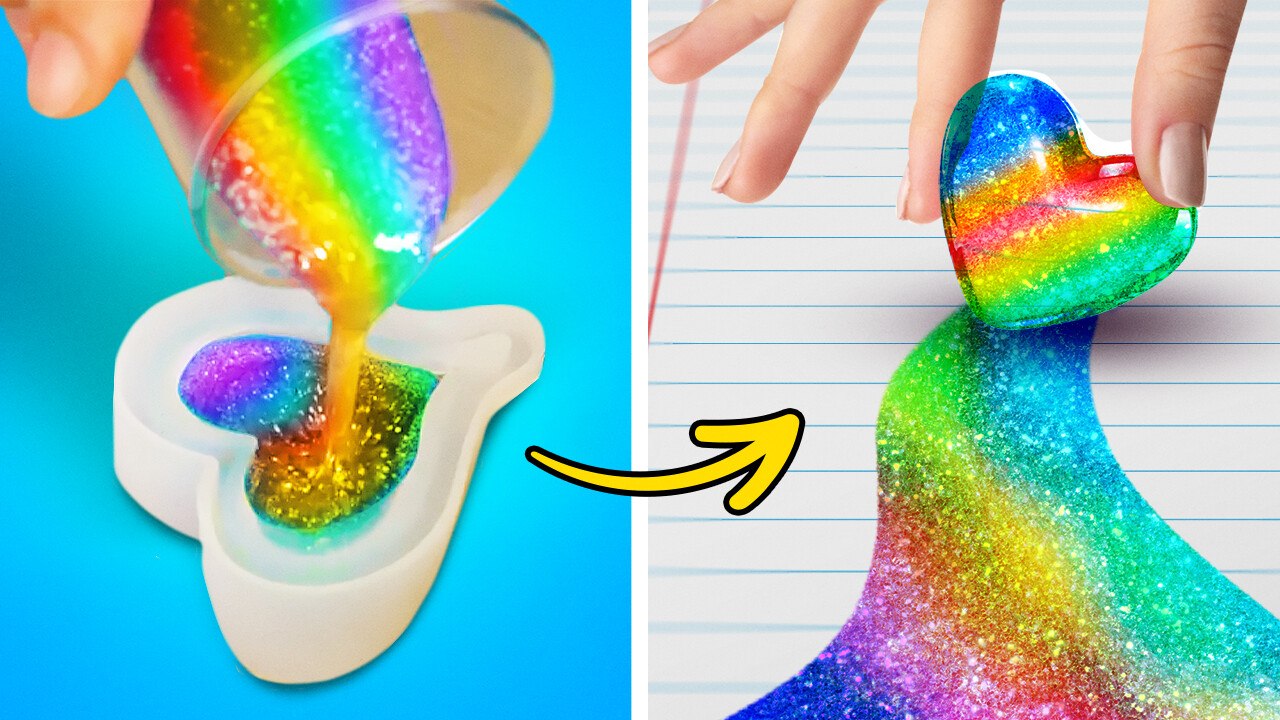 CRÉATIONS EN RÉSINE ÉPOXY HYPNOTISANTES  BIJOUX ET ARTISANAT FAITS MAISON