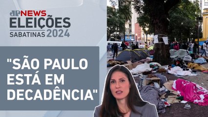 Marina Helena sobre população de rua: "Estamos fazendo indústria da miséria em SP" | SABATINA JP