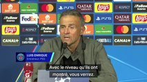 PSG - Luis Enrique : “Gérone a une chance de se qualifier, ils pratiquent un football merveilleux”