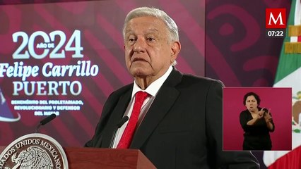 "Está desatada la maleantada", dice AMLO ante reaparición de Zedillo