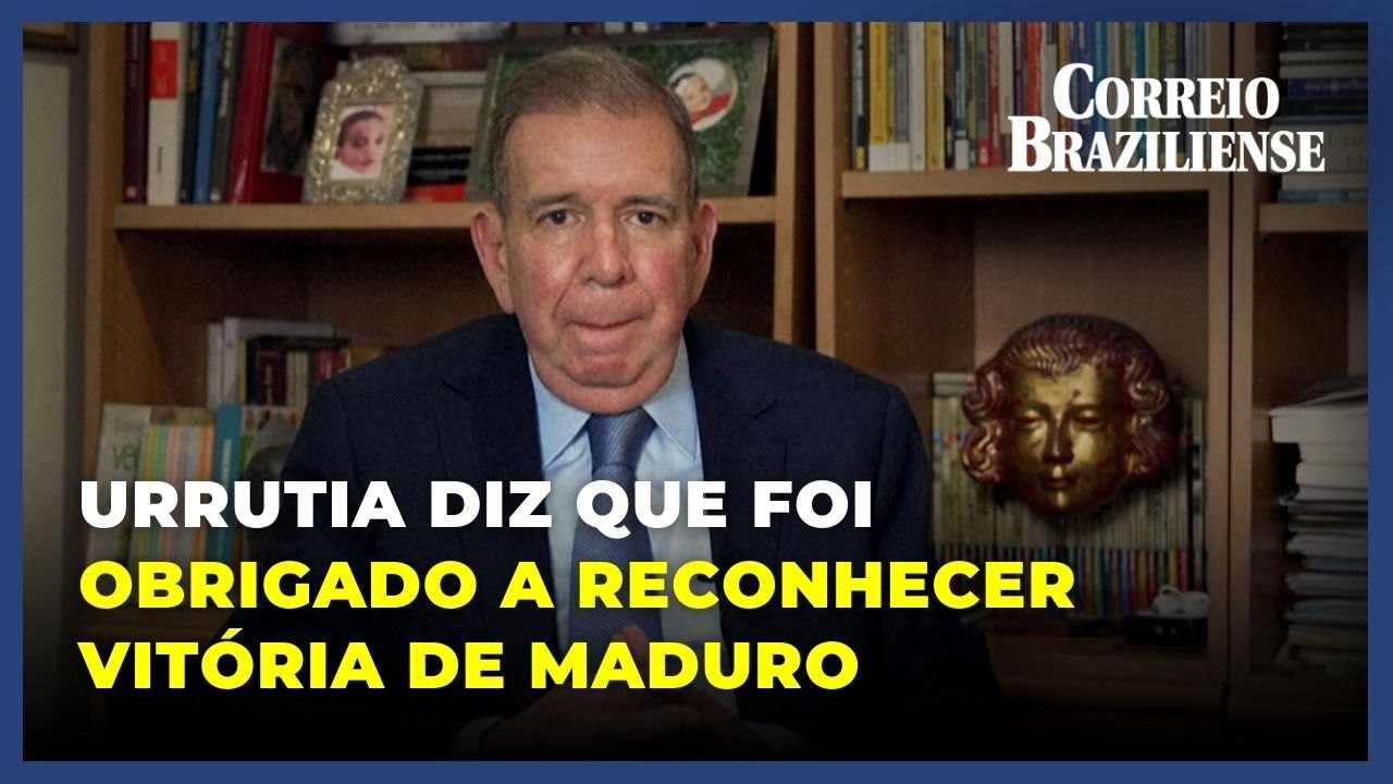Urrutia diz que foi coagido a reconhecer vitória de Maduro para poder deixar a Venezuela