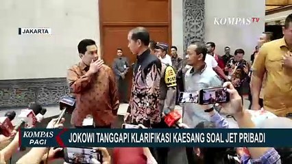 Jawaban Singkat Jokowi soal Klarifikasi Kaesang ke KPK tentang Penggunaan Jet Pribadi