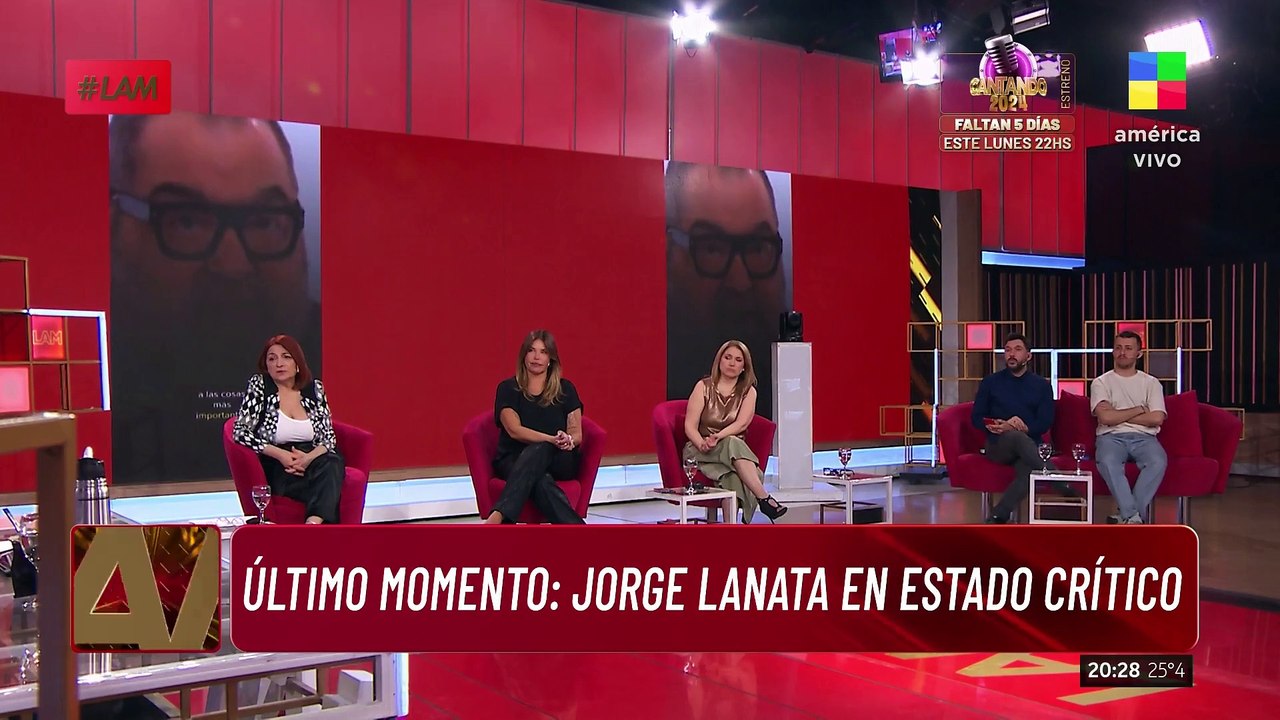  Jorge Lanata VOLVIÓ AL HOSPITAL ITALIANO por complicaciones de salud