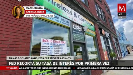 Reserva Federal de Estados Unidos reduce tasa de interés, haciendo frente a la inflación