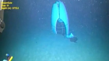 OceanGate hearing reveals first photo of the Titan submersible after its implosion