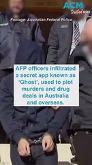 AFP dismantle secret organised crime 'Ghost' app