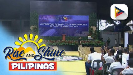 PBBM,  pangungunahan ang pamimigay ng tulong sa mga magsasaka sa Coron, Palawan