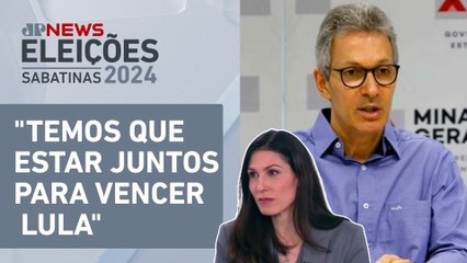 Marina Helena afirma que apoia Zema em 2026: "O alvo é tirar Lula" | SABATINA JP