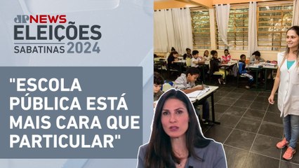 Marina Helena critica sistema educacional de SP: "A gente está muito atrás" | SABATINA JP