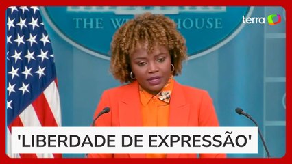 Casa Branca diz que brasileiros devem ter acesso ao X: 'Liberdade de expressão'
