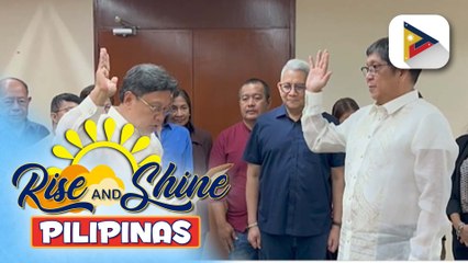 Beteranong mamamahayag na si Dindo Amparo, nanumpa na bilang bagong Director-General ng Presidential Broadcast Service