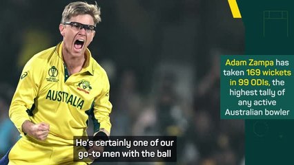 Marsh lauds 'go-to man' Zampa ahead of 100th ODI