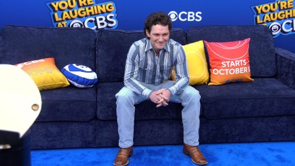 Montana Jordan "You're Laughing at CBS: A Night of Sit-DOWN Comedy" Event Blue Carpet