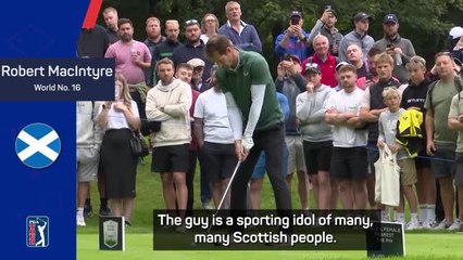 MacIntyre lauds 'sporting idol' Andy Murray