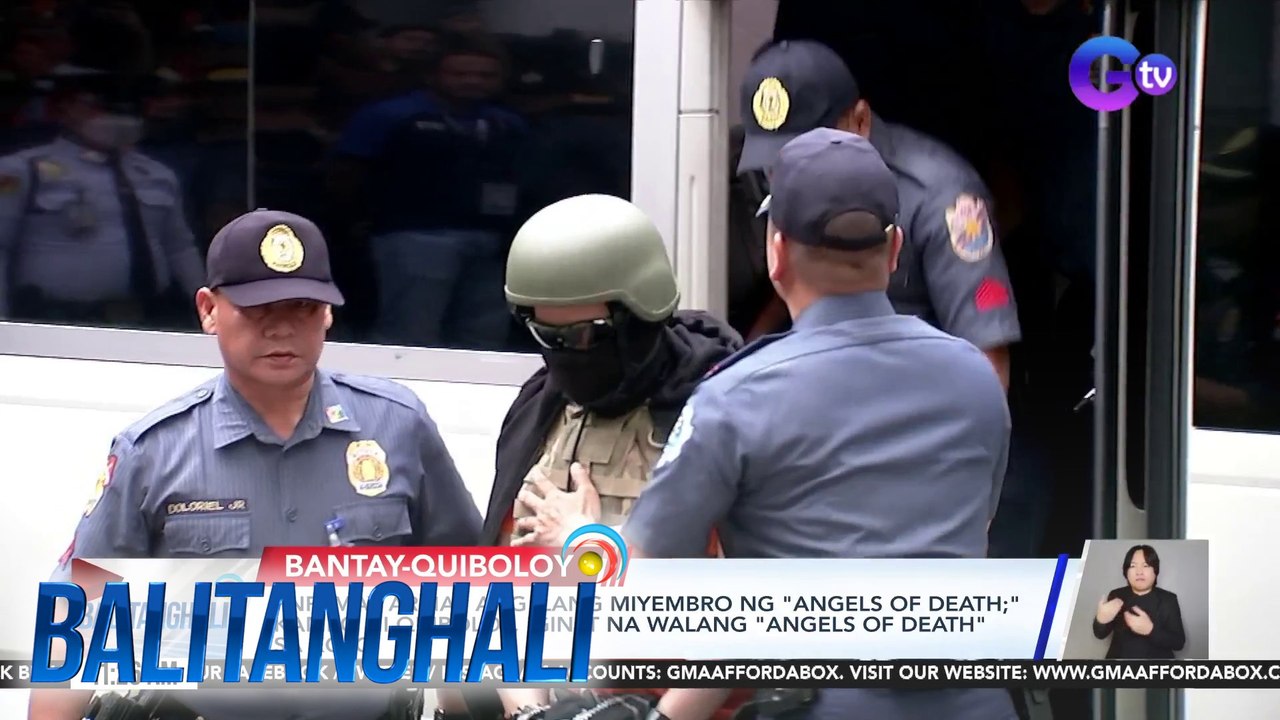 PNP - May armas ang ilang miyembro ng "Angels of Death;" kampo ni Quiboloy, iginiit na walang "Angels of Death" sa KOJC | Balitanghali