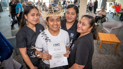 Calvary Sandhill welcomes aged care graduates from Kiribati (19/9/24)